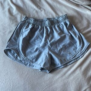 Nike Women's Light Gray Athletic Shorts